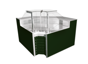 Вітрина кутова внутрішня Savona Cube